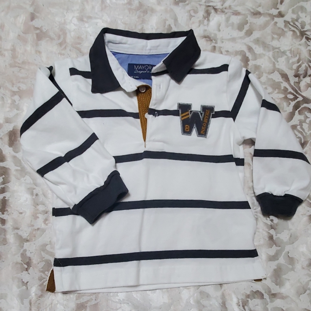 Mayoral collared top